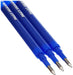 Pilot FriXion Ball/Clicker Refill Rollerball Pen Refill Blue Medium 0.4 mm Refillable Pack of 3