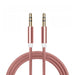 Aquarius AuxAquarius Cable Rose Gold 2 m