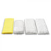 Kärcher Microfiber Towels White & Yellow 20.5 x 25 x 4.5cm