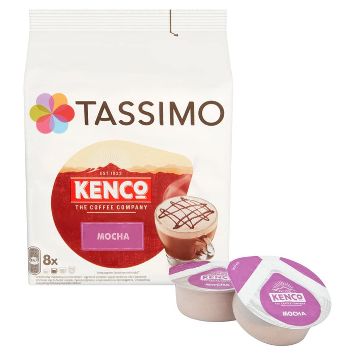 Tassimo Mocha Coffee Pods 26 g Pack of 8