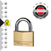 MASTERLOCK Padlock 160EURD Hardened Steel