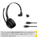 Jabra Evolve2 55 MS Mono - Headset - on-ear - Bluetooth - wireless - active noise cancelling - USB-C - black - Certified for Microsoft Teams