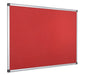 Bi-Office Maya Notice Board Non Magnetic 150 (W) x 120 (H) cm Red