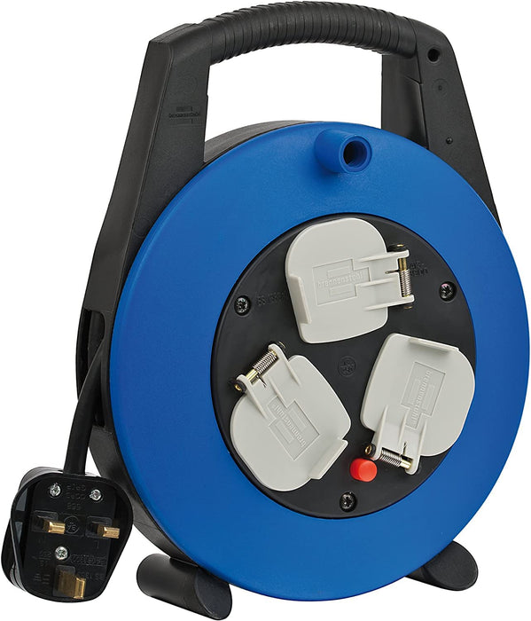 brennenstuhl Cable Reel Black,Blue 10m