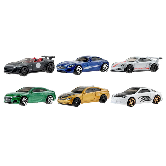 Hot Wheels European Car Culture 6-Multipack /HGM12-6413