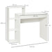 HOMCOM Desk White 500 x 1,000 mm