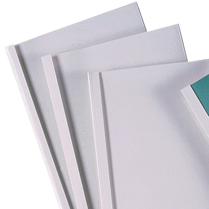 GBC ThermaBind Binding Covers A4 PVC 150 Microns 1.5 mm White Pack of 100