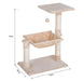 PawHut Cat Tree Beige 360 mm x 500 mm x 700 mm