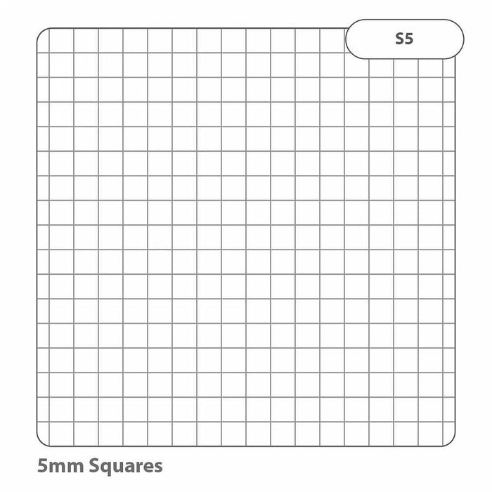 Rhino A4 Exercise Book 80 Page 5mm Squares S5 Light Blue (Pack 50) - VEX668-1625-6