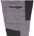 BLÅKLÄDER Trousers 14591845 Cotton, PL (Polyester) Mid Grey, Black Size 33R