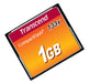 Transcend - Flash memory card - 1 GB - 133x - CompactFlash