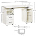 HOMCOM Computer Desk White 555 x 850 mm