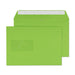 Creative Peel & Seal C5 Coloured Envelope Green 229 (W) x 162 (H) mm Window 120 gsm Pack of 500