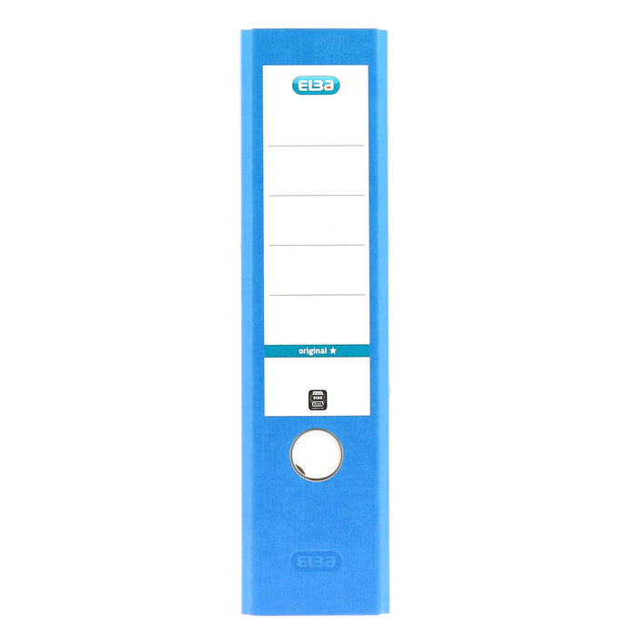 ELBA Smart Lever Arch File 80 mm Polypropylene 2 ring A4 Blue