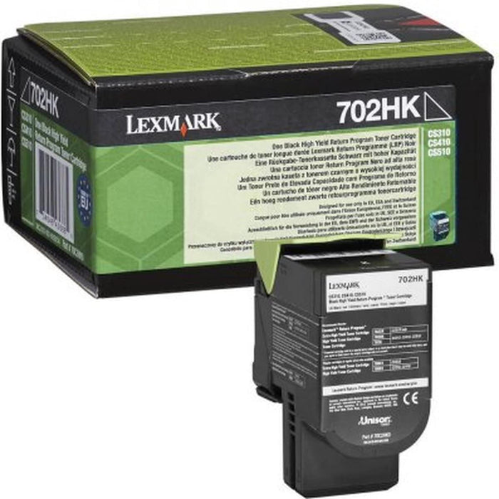 Lexmark 702XC Original Toner Cartridge 70C2HKE Black