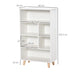 Homcom Modern Bookcase White 600 x 300 x 1,033 mm