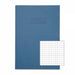 Rhino 13 x 9 A4+ Oversized Exercise Book 40 Page 7mm Squared Light Blue (Pack 100) - VDU024-360-4