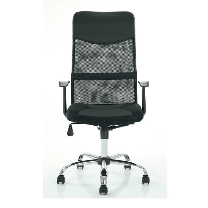 Dynamic Basic Tilt Executive Chair Fixed Arms Vegalite With Headrest High Back