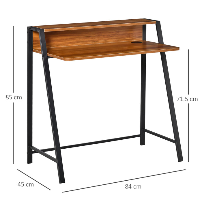 HOMCOM Desk Brown 450 x 850 mm