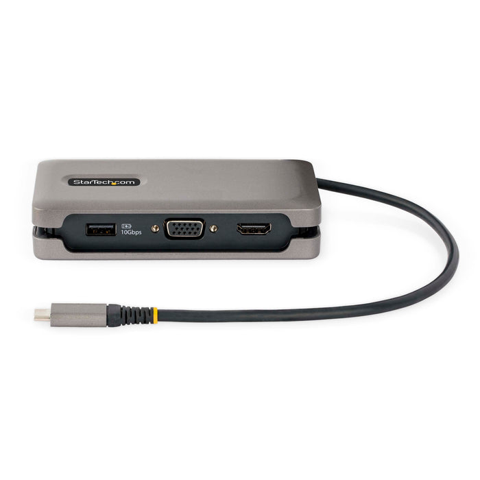 StarTech.com HDMI VGA 4K 60Hz 3-Port USB Hub USB-C Multiport Adapter