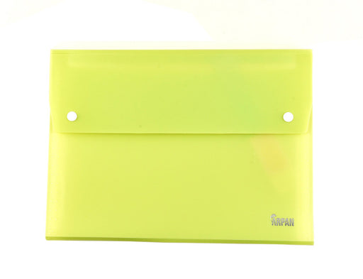 ARPAN A4 Expanding File Folder ST-9601 Light Green Plastic 24 x 33 x 2 cm