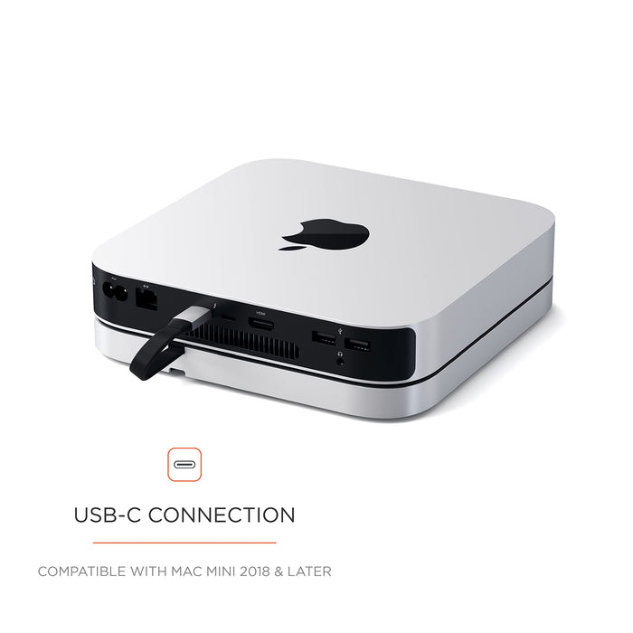 Satechi Charging Stand Mac Mini ST-ABHFS Silver