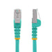 StarTech.com 3m CAT6a Aqua Low Smoke Zero Halogen Ethernet Cable