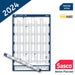 SASCO Annual Planner Unmounted 2024 Portrait Blue English 61 x 91.5 cm