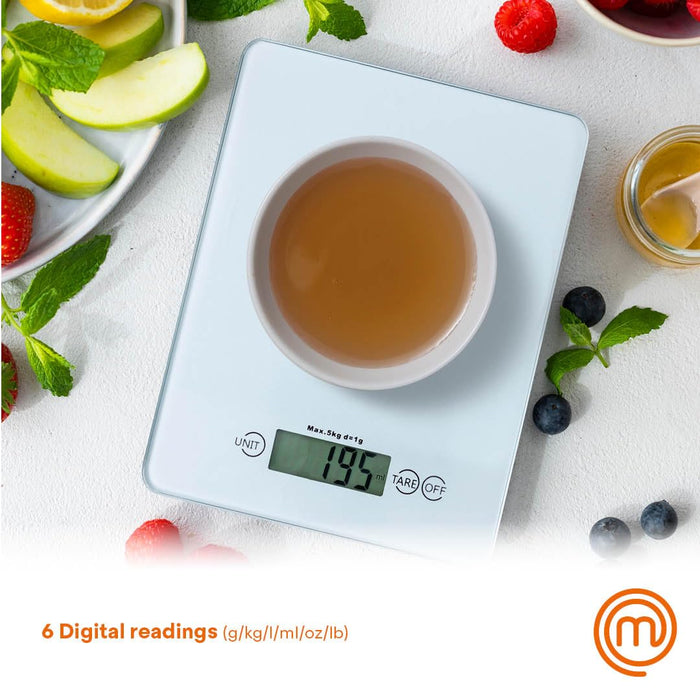 MasterChef Digital Kitchen Scale Silver 4 mm