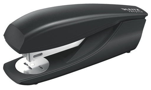 Leitz NeXXt Recycle Stapler 5604 CO2 Compensated Half Strip Black 30 Sheets 24/6, 26/6 94% Recycled Plastic