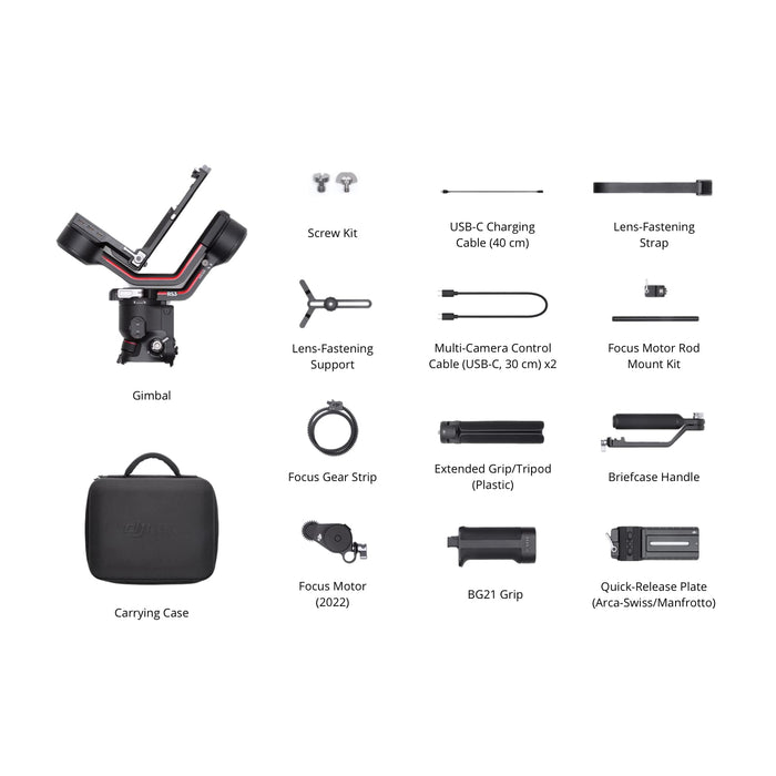 DJI RS 3 Gimbal Stabilizer Combo