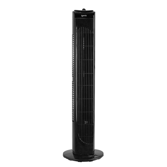 igenix Tower Fan 40 W 29 inch Black 1 Speed Setting 22 x 22 x 79 cm