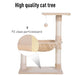 PawHut Cat Tree Beige 360 mm x 500 mm x 700 mm