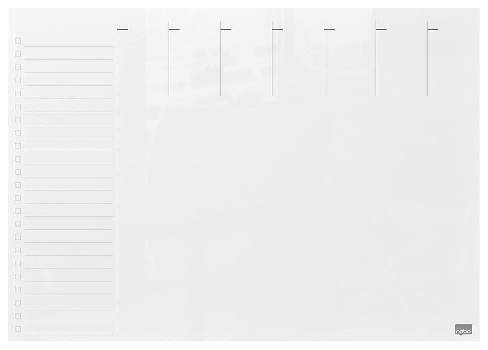 Nobo 1915602 Wall Planner White 56 x 43 cm