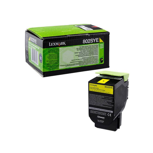 Lexmark Original Toner Cartridge 80C2SYE Yellow