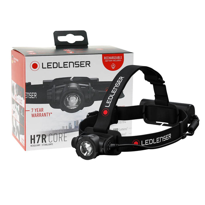 LEDLENSER Headlight H7R Core Battery Powered