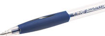 BIC Atlantis Classic Retractable Ballpoint Pen Grip Medium 0.32 mm Blue Pack of 36