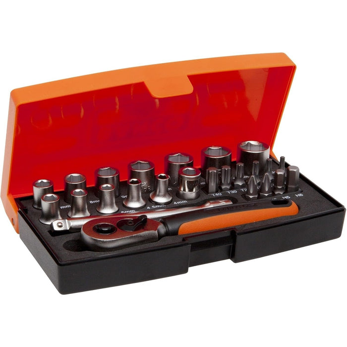 SL25 Socket Set of 25 Metric 1.4in Drive