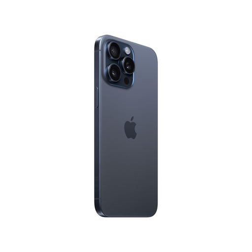 Apple iPhone 15 Pro Max - 5G smartphone - dual-SIM / Internal Memory 256 GB - OLED display - 6.7" - 2796 x 1290 pixels (120 Hz) - 3x rear cameras 48 MP, 12 MP, 12 MP - front camera 12 MP - blue titanium