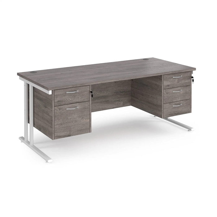 Dams International Desk MC18P23WHGO 1,800 x 800 x 725 mm