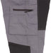 BLÅKLÄDER Trousers 14591845 Cotton, PL (Polyester) Mid Grey, Black Size 46R