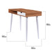 Nautilus Designs Workstations - Home Office Model: Bdw/I202/Wh-Wn Wood