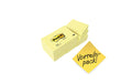 Post-it Sticky Notes 653-Y12 38 x 51 mm 100 Sheets Per Pad Yellow Pack of 12 (8+4 Free)