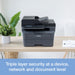 Brother DCP-L2660DW A4 Mono Laser Multifunction Printer