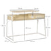 HOMCOM Desk Natural Wood Finish 480 x 760 mm