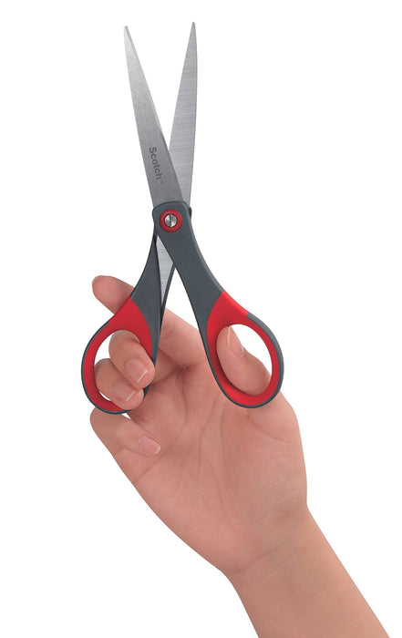 Scotch Scissors Precision Stainless Steel Red, Grey 180 mm