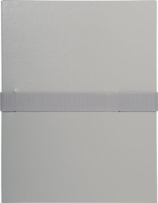 Exacompta Expanding File 630E A4 Balacron 24 (W) x 32 (H) cm Grey Pack of 10