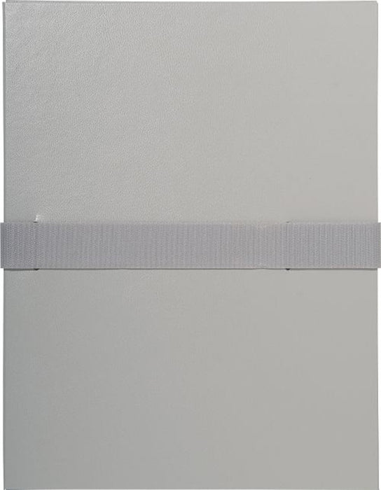 Exacompta Expanding File 630E A4 Balacron 24 (W) x 32 (H) cm Grey Pack of 10