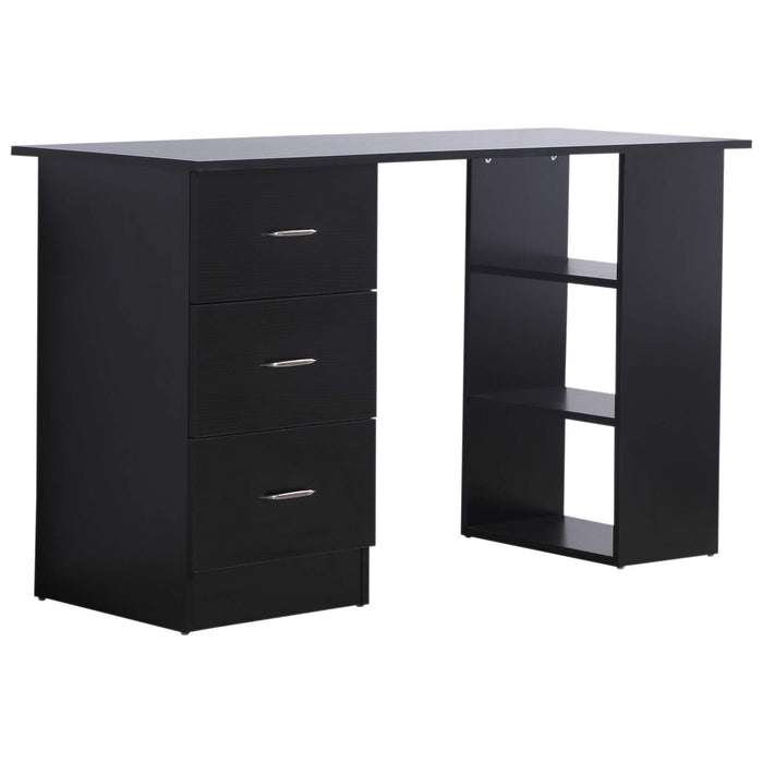 HOMCOM Desk Black 490 x 720 mm