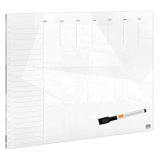 Nobo 1915602 Wall Planner White 56 x 43 cm